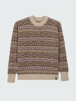 Women's Shetland Fair Isle Jumper