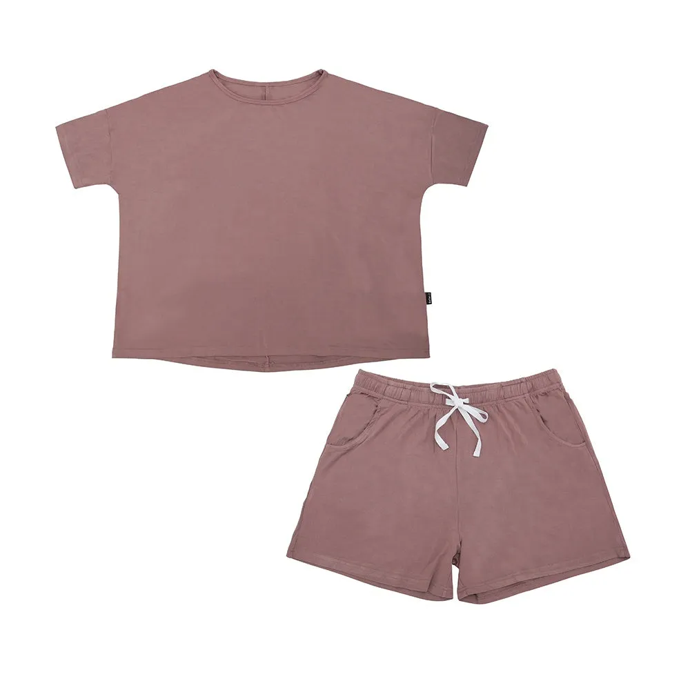 Women's Short Lounge Set  - Twilight Mauve