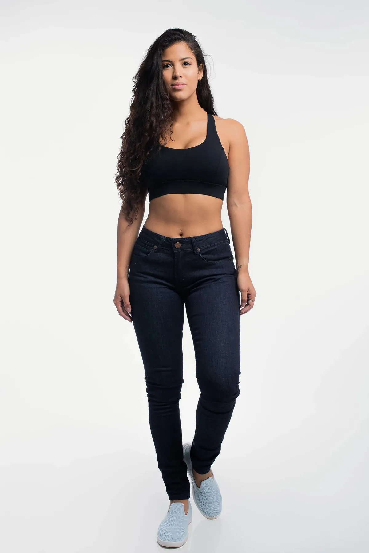 Womens Slim Athletic Fit Jeans