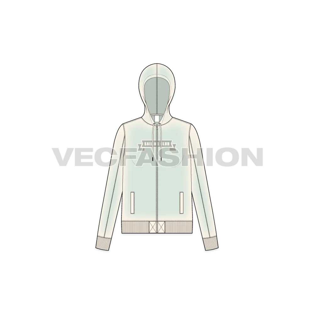 Women's Slim Fit Sport Hoodie