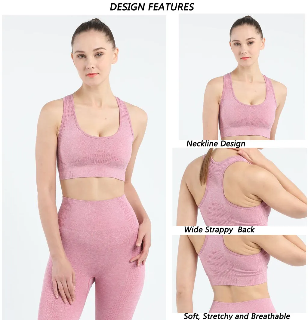 Women's sports bra seamless Fitness Yoga vest outdoor running underwear