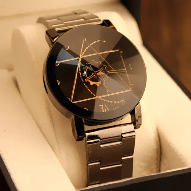 Women's Stainless Steel Quartz Analog Wrist Watch