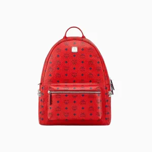 Women's Stark Side Studs Backpack in Visetos