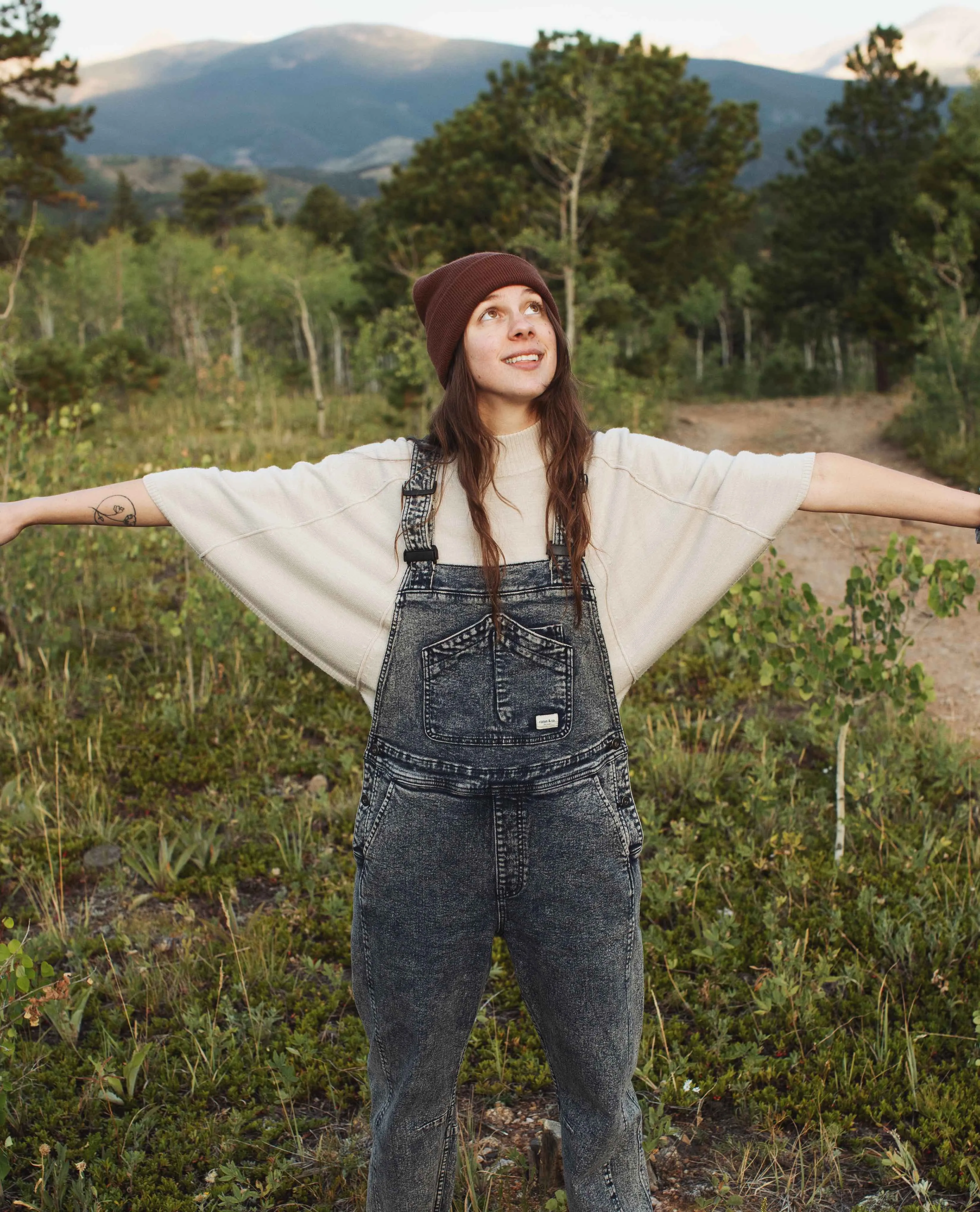 Women's Starving Jartist Overalls Mercury