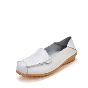 Women's stylish fashion breathable flat slip-on loafers