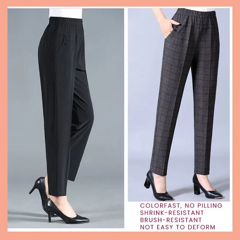 Women’s Stylish Plush Straight-leg Pants