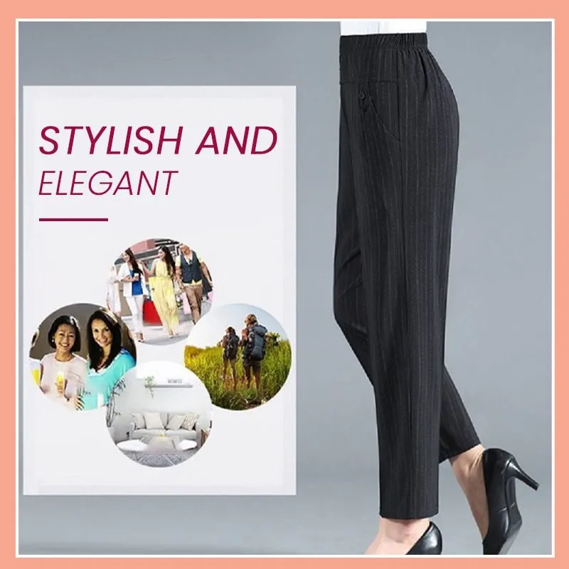 Women’s Stylish Plush Straight-leg Pants