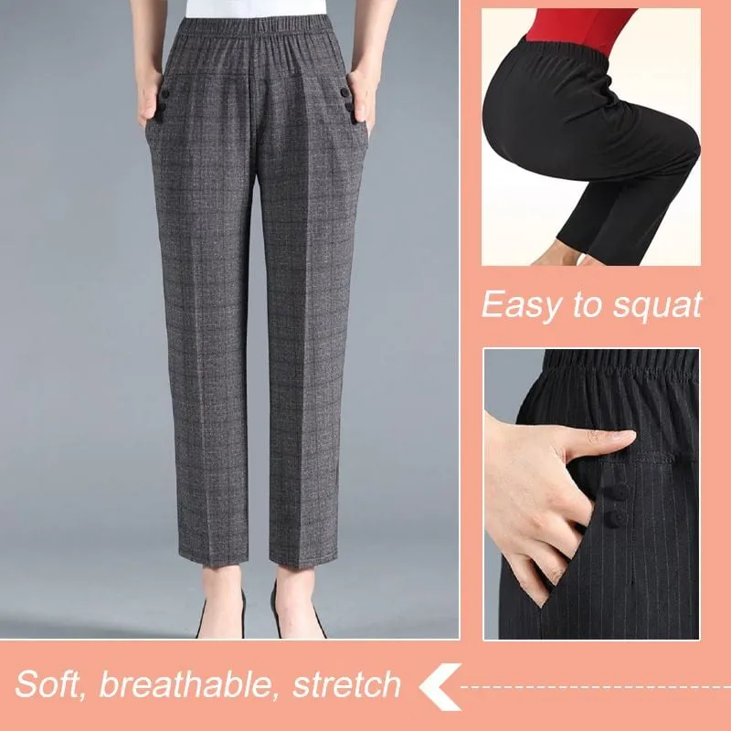 Women’s Stylish Plush Straight-leg Pants