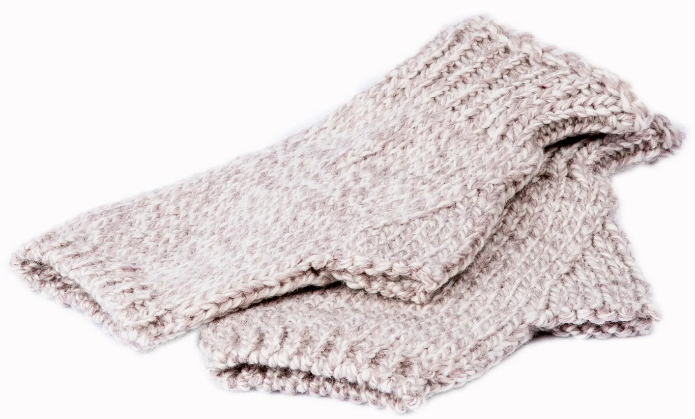 Women's Supersoft Merino Wool Fingerless One Size Mitts by Aran Mills - 8 Colours