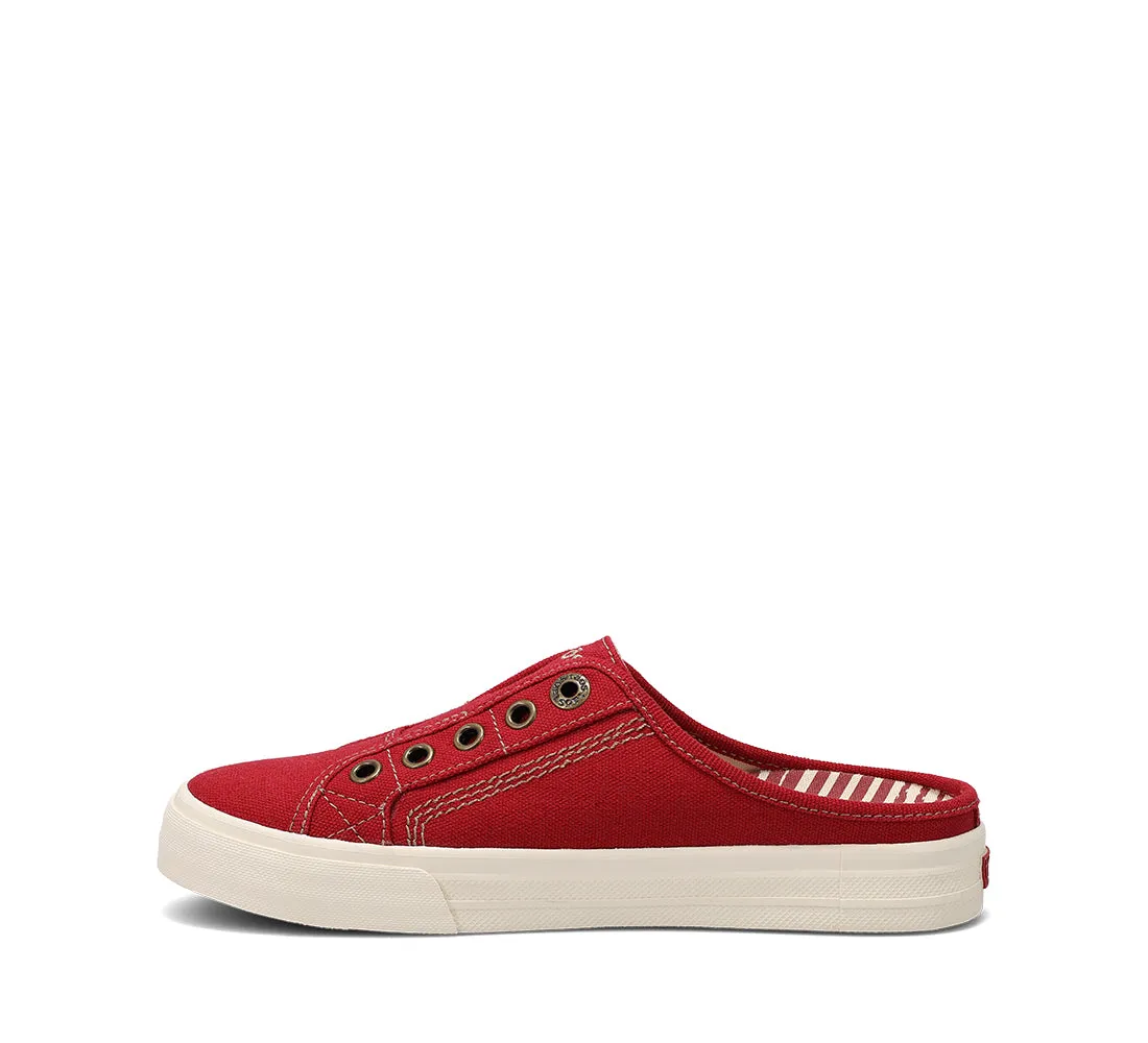 Women's Taos Ez Soul Color: Red Canvas