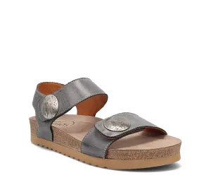 Women's Taos Luckie Color: Steel Leather