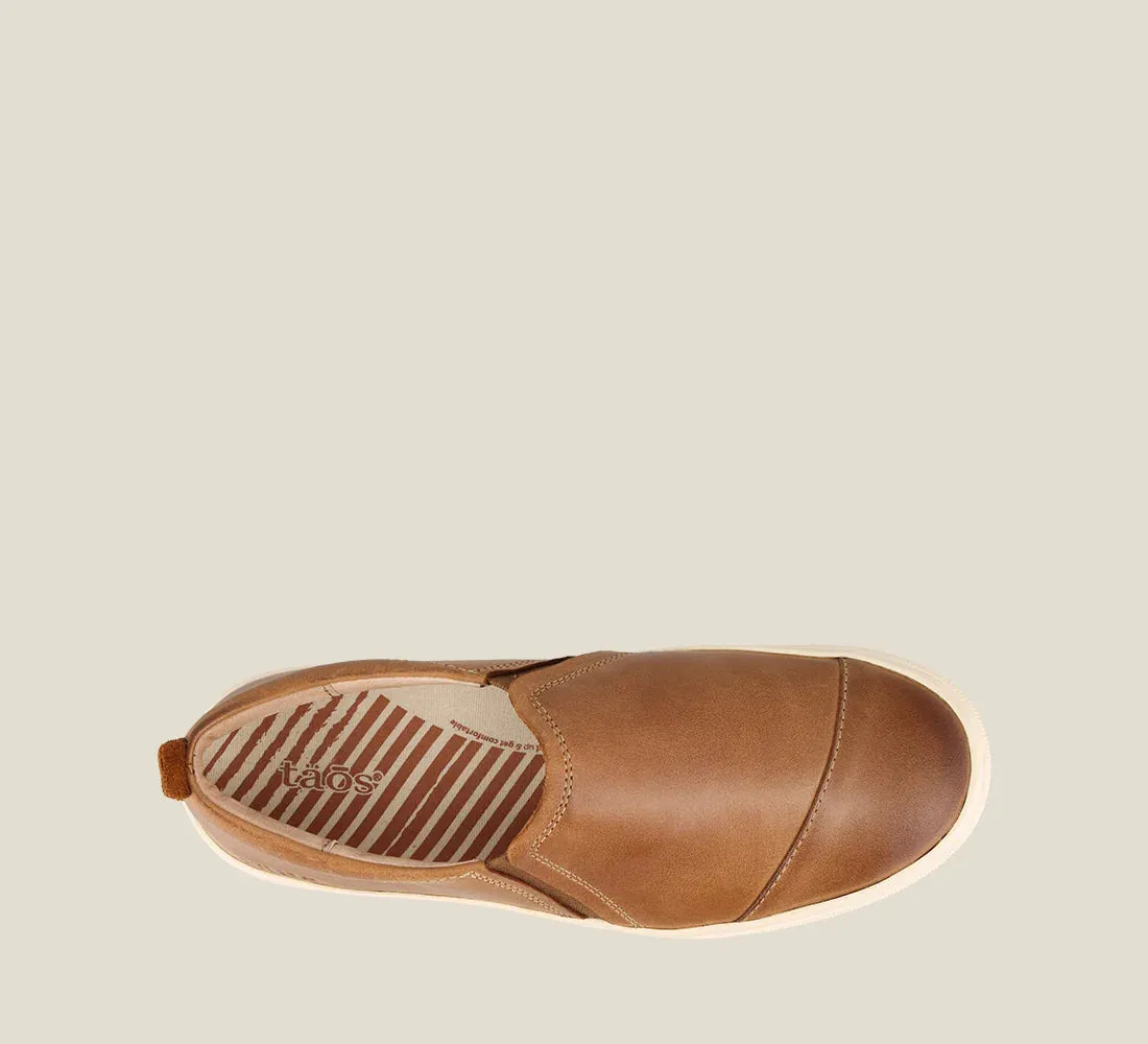 WOMEN'S TAOS TWIN GORE LUX SLIP-ON | CARAMEL