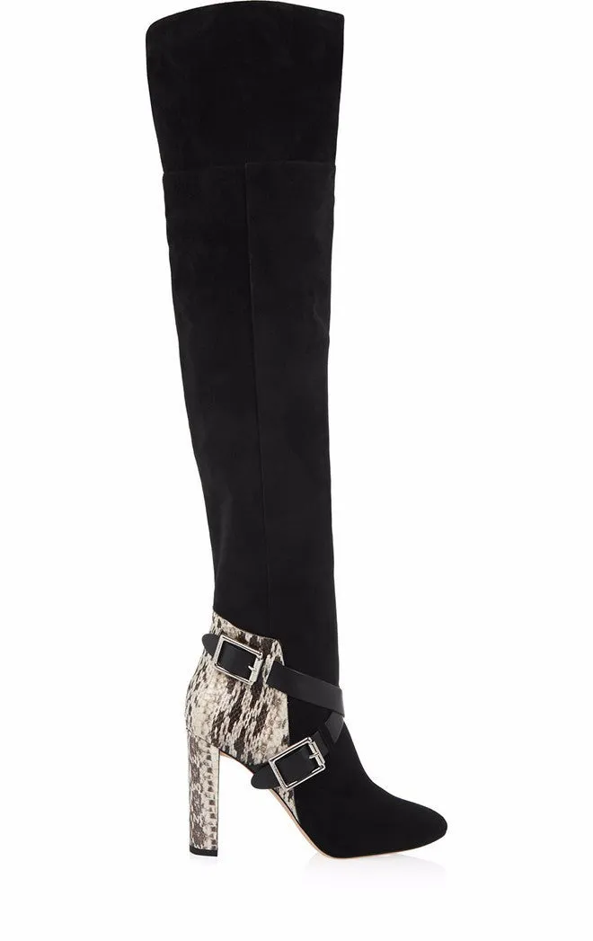 Women's Thigh-high Fashion Suede Boots