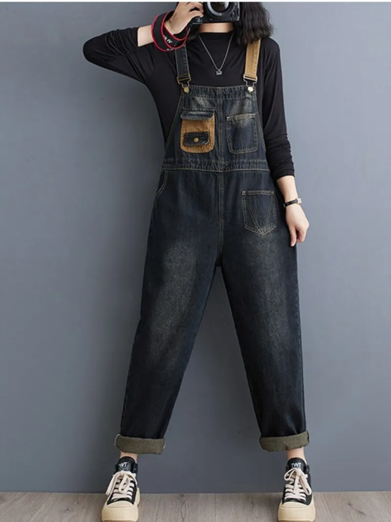 Women's Vibrant & Versatile Stunning Denim Dungarees