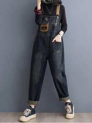 Women's Vibrant & Versatile Stunning Denim Dungarees