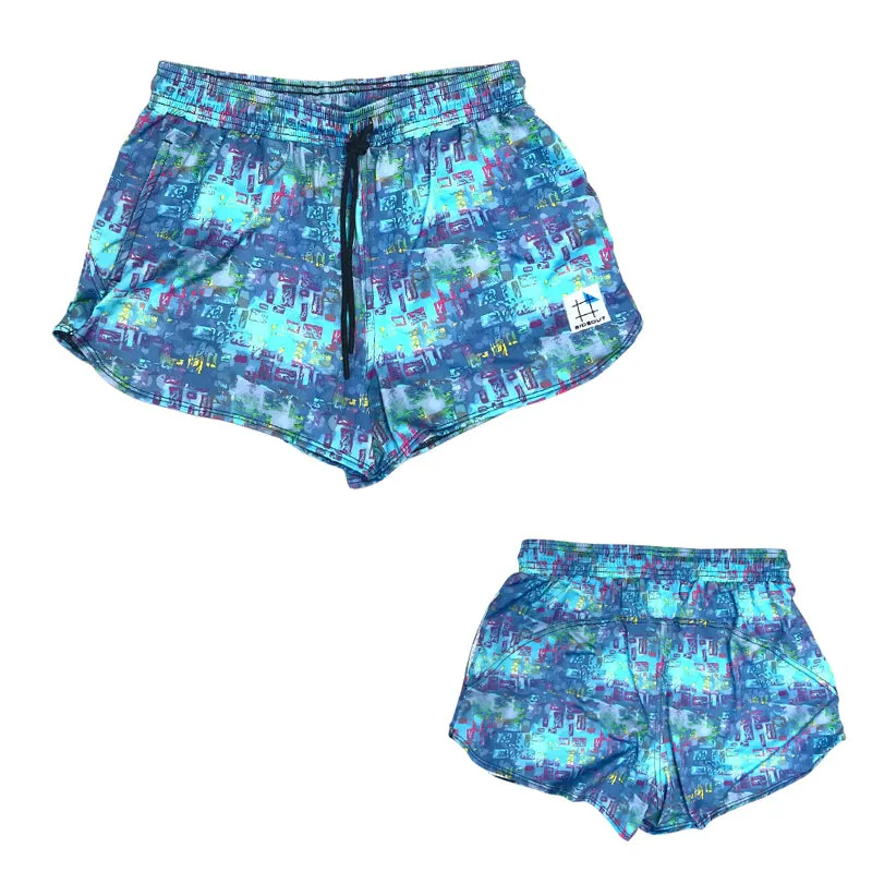 Women's Volley Short Revival Prints