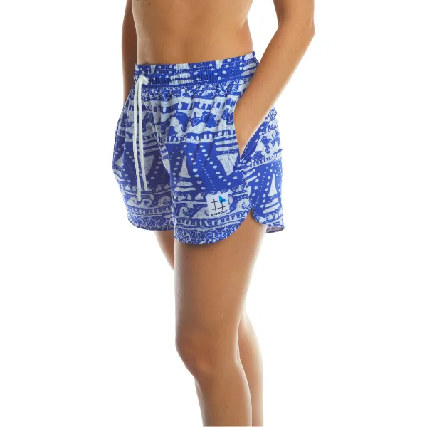 Women's Volley Short Revival Prints