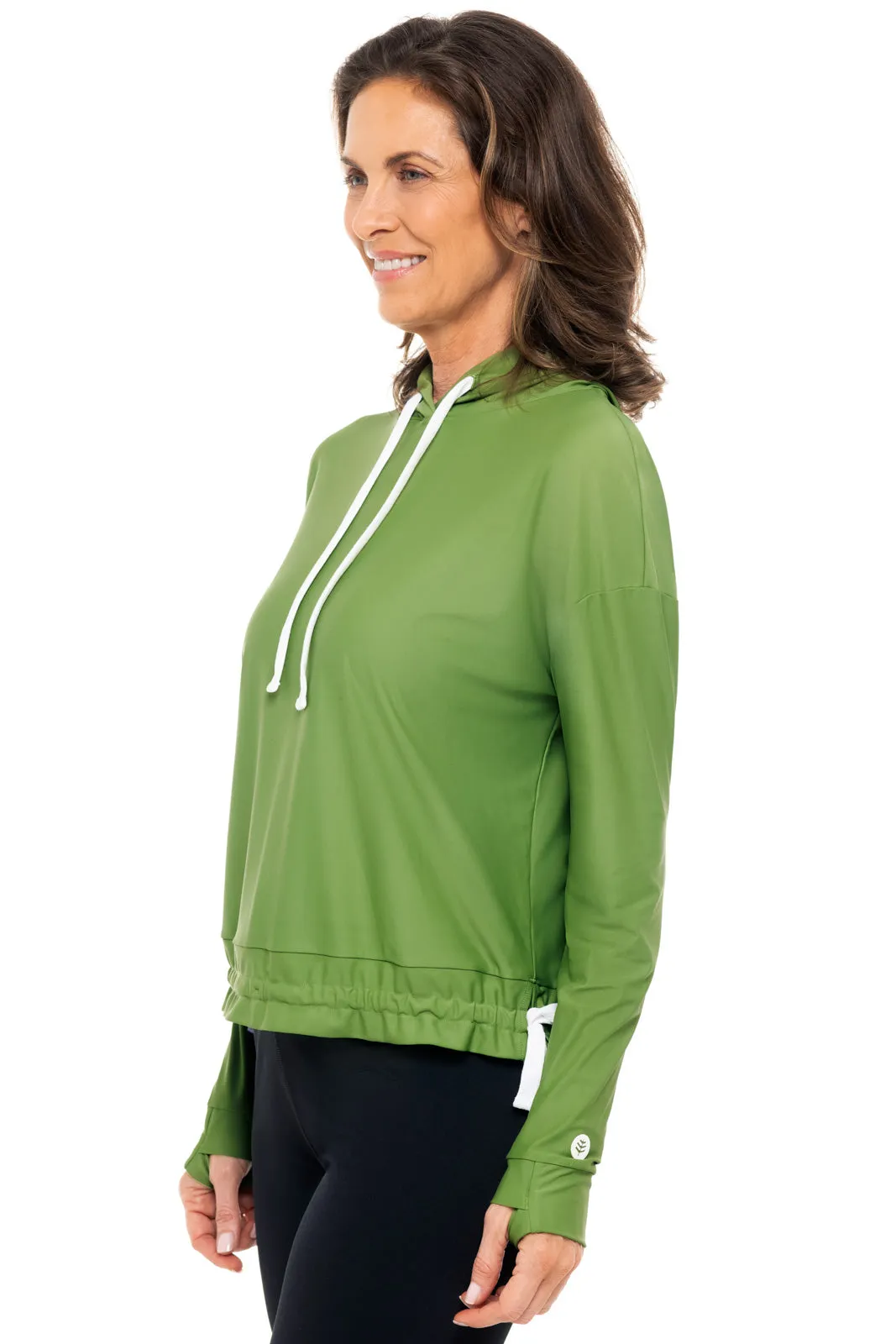 Women's Waikal Swim Hoodie  |  Soft Fern