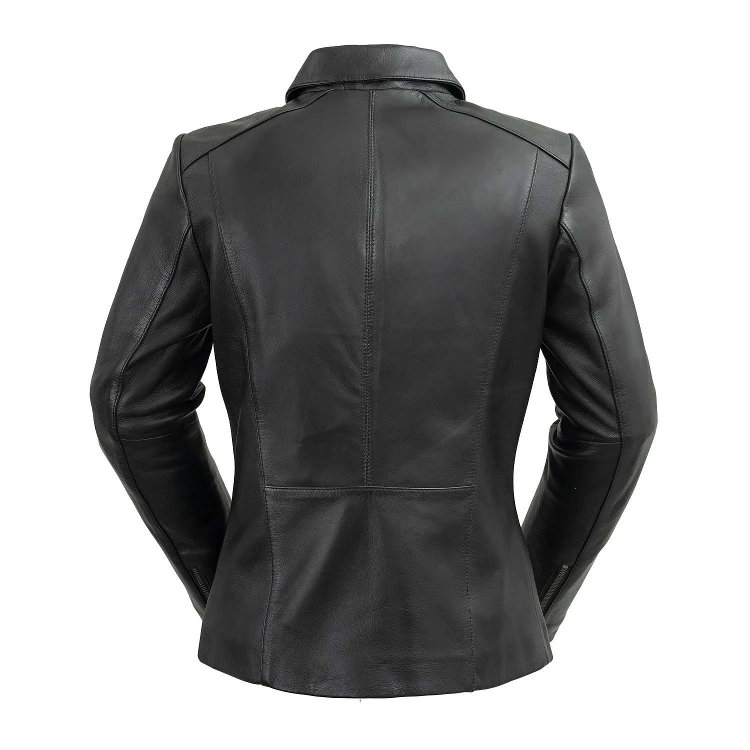 Women’s Whet Blu Patricia Leather Jacket – Dynamic Style in Premium Leather