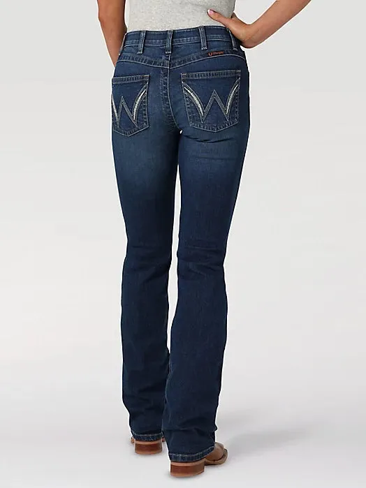 WOMEN'S WRANGLER® ULTIMATE RIDING JEAN Q-BABY MID-RISE BOOTCUT IN SHIRLEY | 112336744