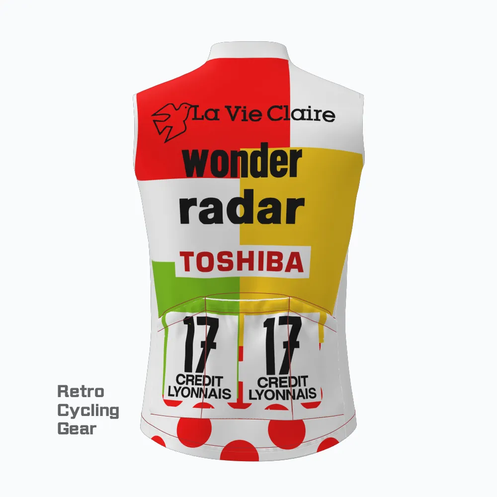 wonder radar Fleece Retro Cycling Vest