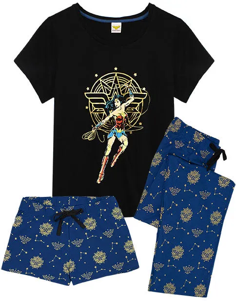 Wonder Woman Women's Pyjamas Long OR Short Leg