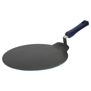 Wonderchef Reva Flat Aluminum Nonstick Dosa Tawa |33cm Non Stick Tawa | 4mm | Black