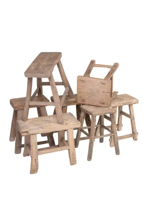 Wood Rustic Table / Stool | Versmissen