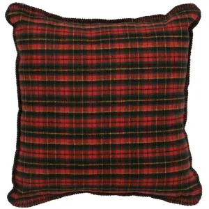 Wooded River Plaid 1 Pillow