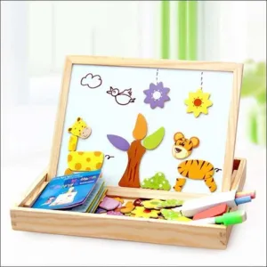 Wooden Magnetic Puzzle Toys