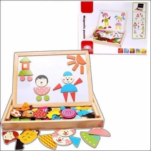 Wooden Magnetic Puzzle Toys