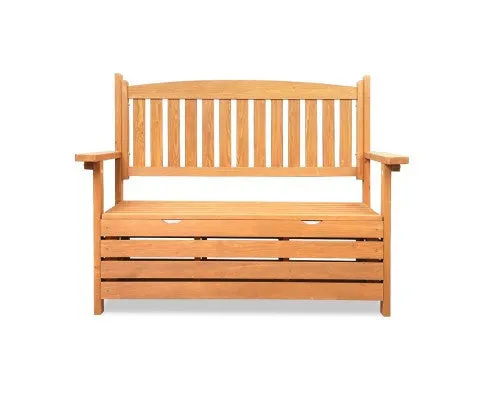 Wooden Outdoor Storage Bench