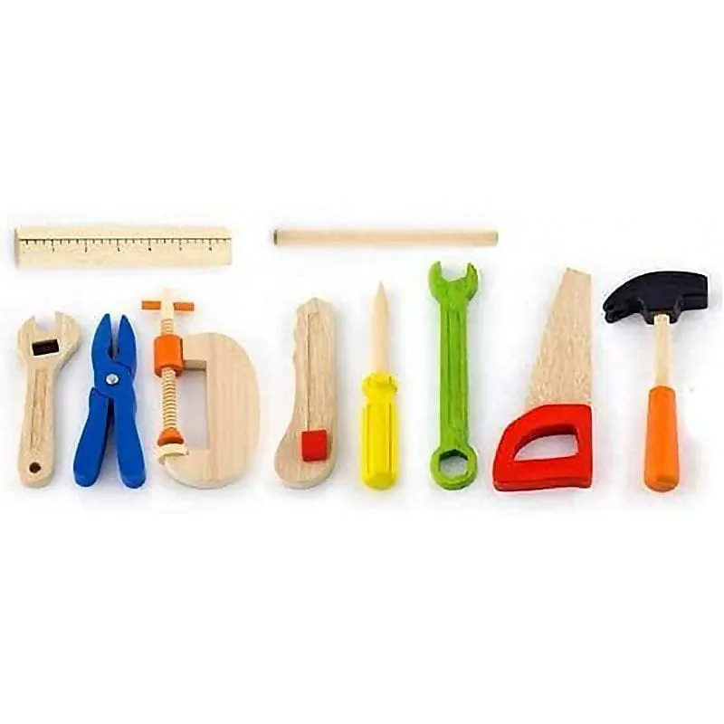 Wooden Tool Box - 10pc