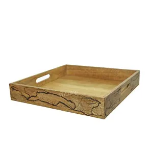 Wooden Tray As Coffee Table Tray, Ottoman Tray Or Bed Tray For Home Décor Or Gift