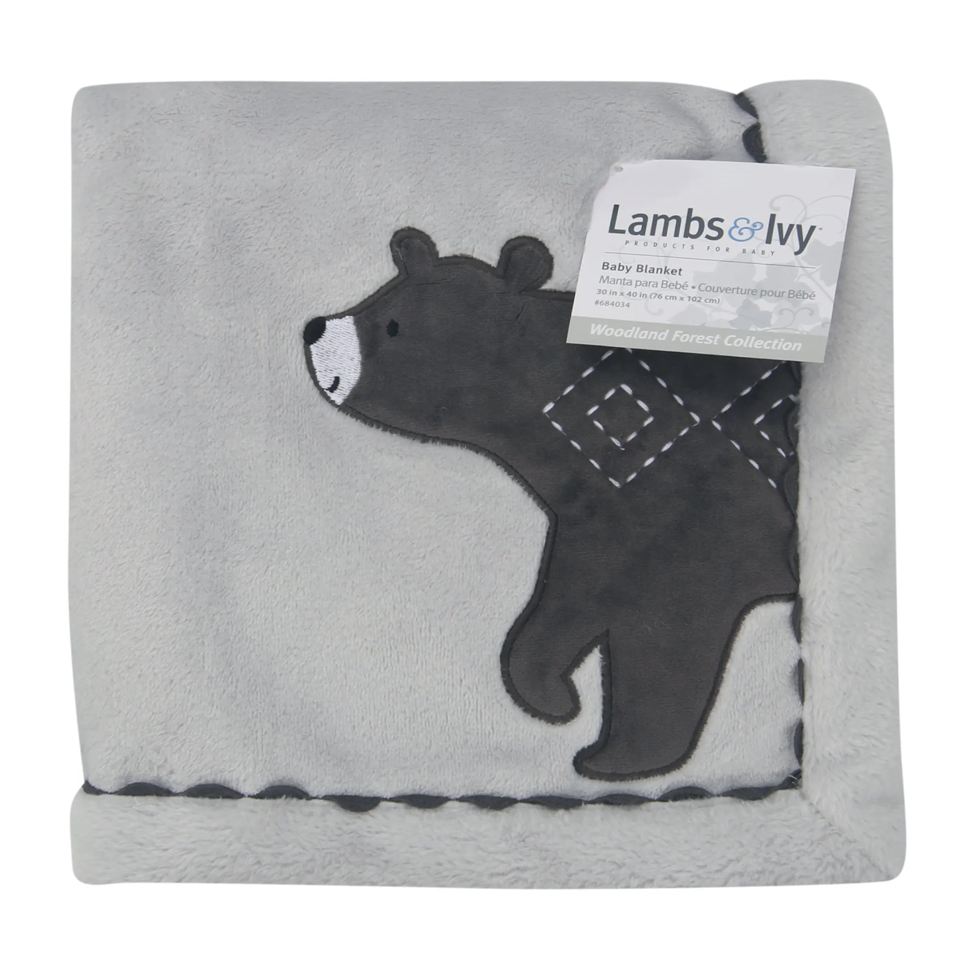 Woodland Forest Baby Blanket