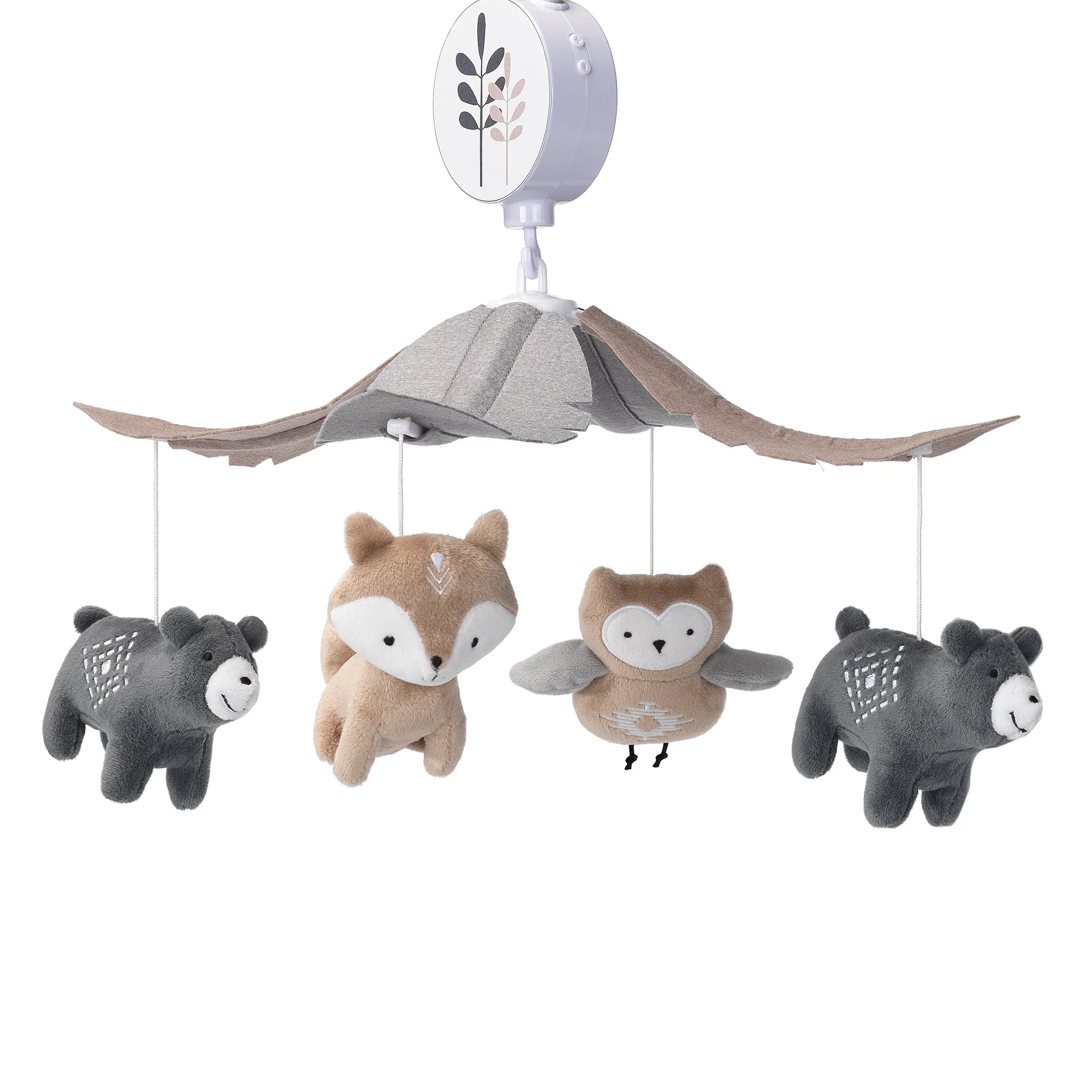 Woodland Forest Musical Baby Crib Mobile