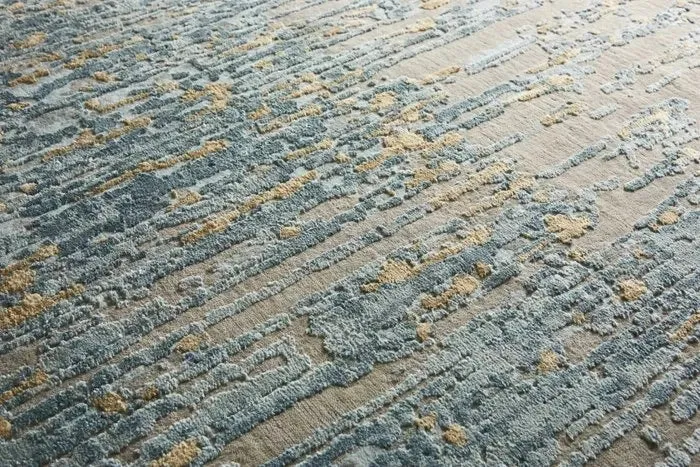 Wool & Silk CGS27 Zinc/Paloma Rug