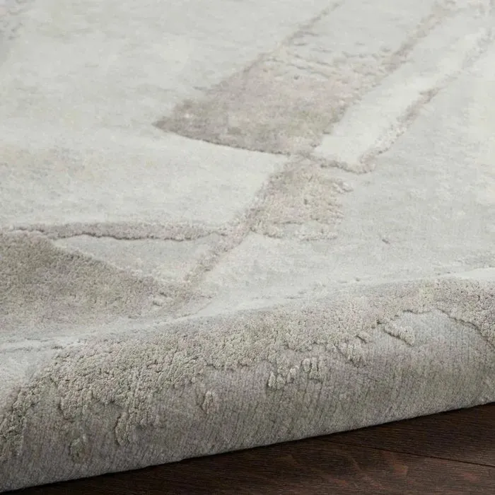 Wool & Silk CGS32 Grey Rug