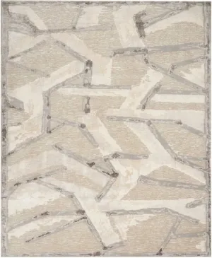 Wool CGW16 Eggshell/Misted Morning Rug