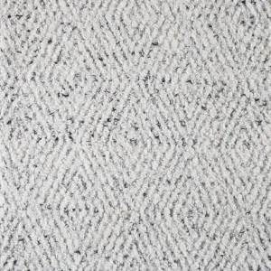 Wool Diamonds Rug Light Gray