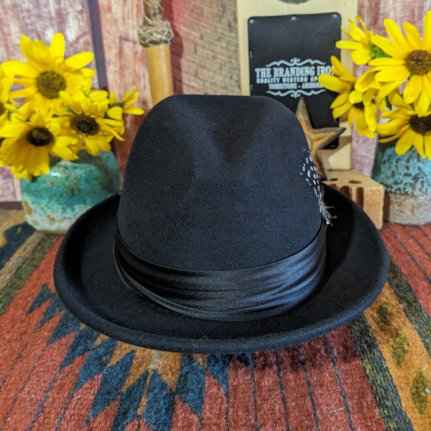 Wool Fedora the "Newark" Hat by Stacy Adams    SAW566