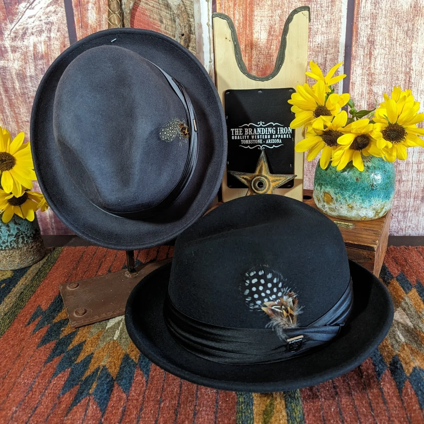 Wool Fedora the "Newark" Hat by Stacy Adams    SAW566