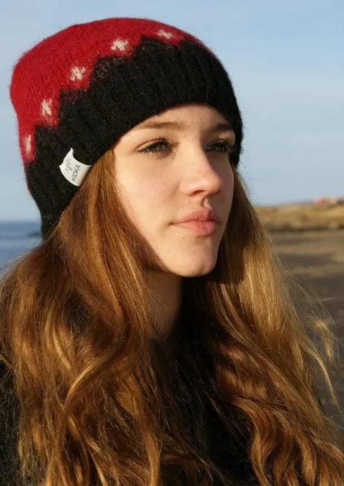 Wool Hat Fjall -  Red