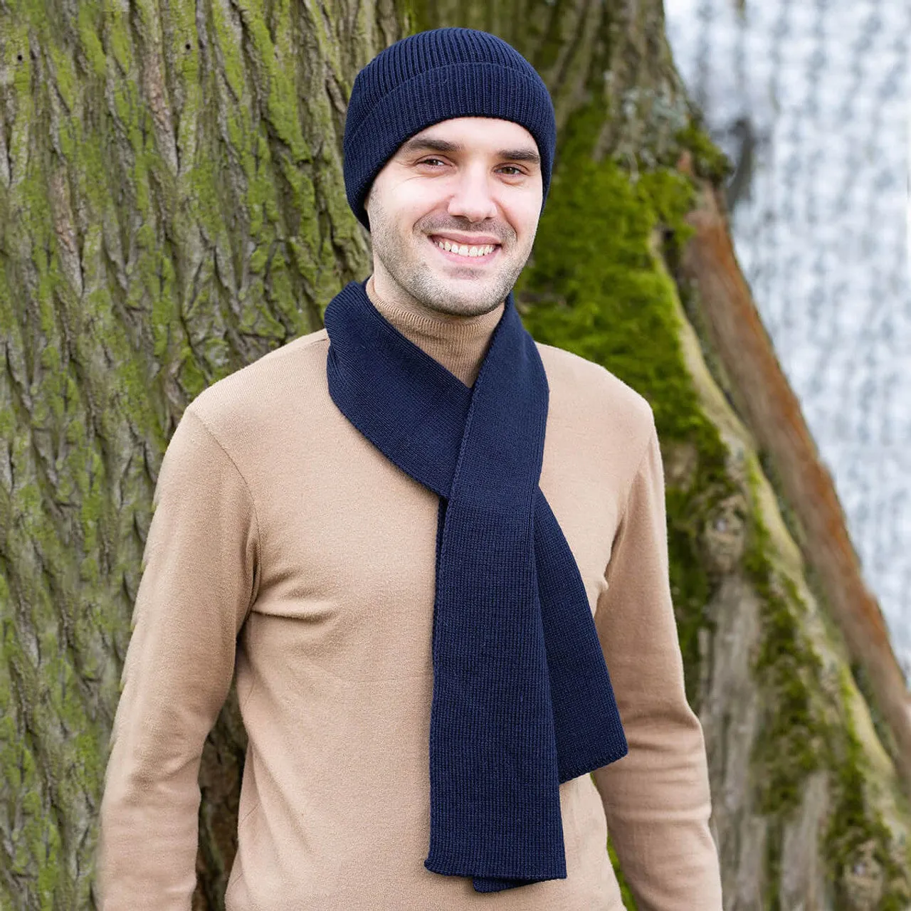 Wool Knit Scarf