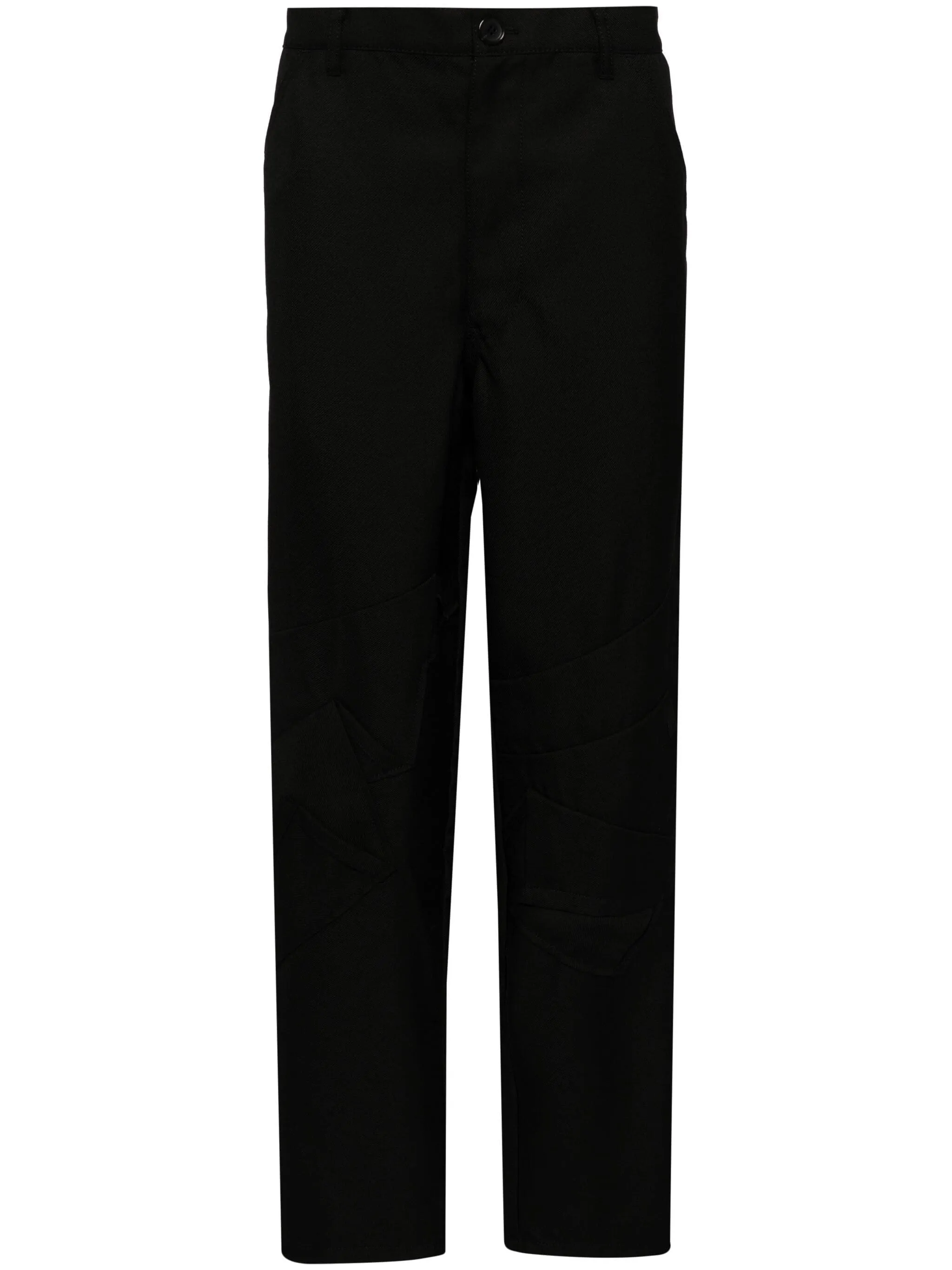 Wool Polyester Plain Pants