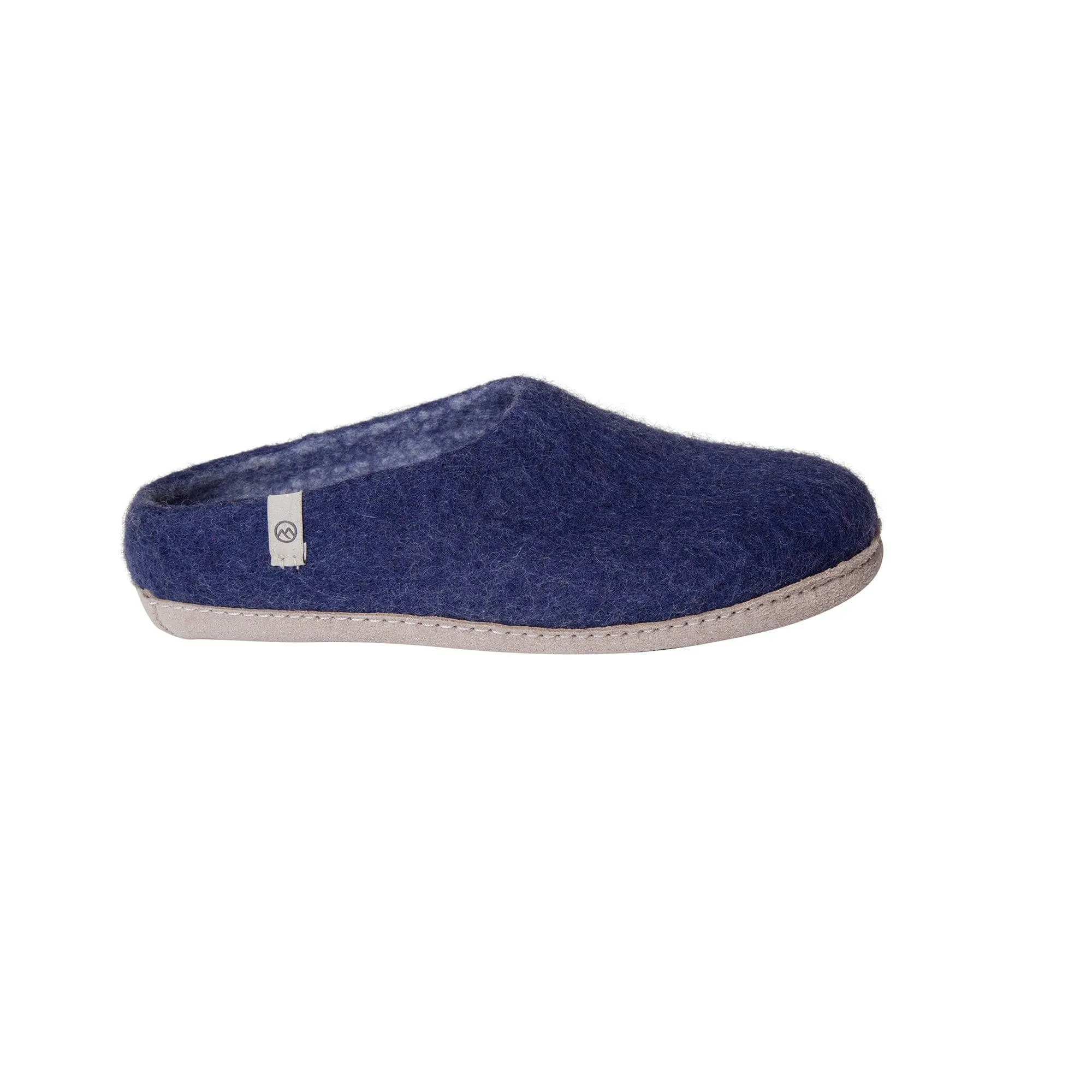 Wool Slippers - Denim