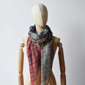 Woollen Scarf | Floral Multi | A207