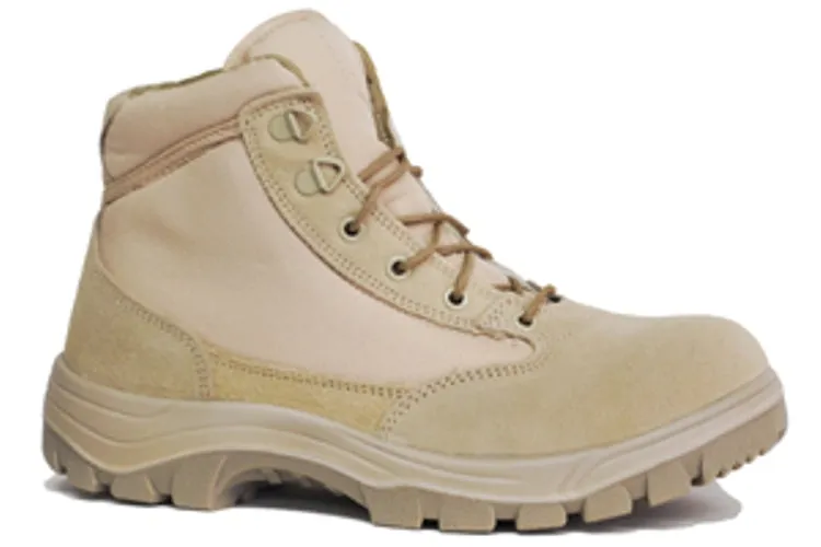 Work Zone 6" Desert Tactical Boot- Steel Toe