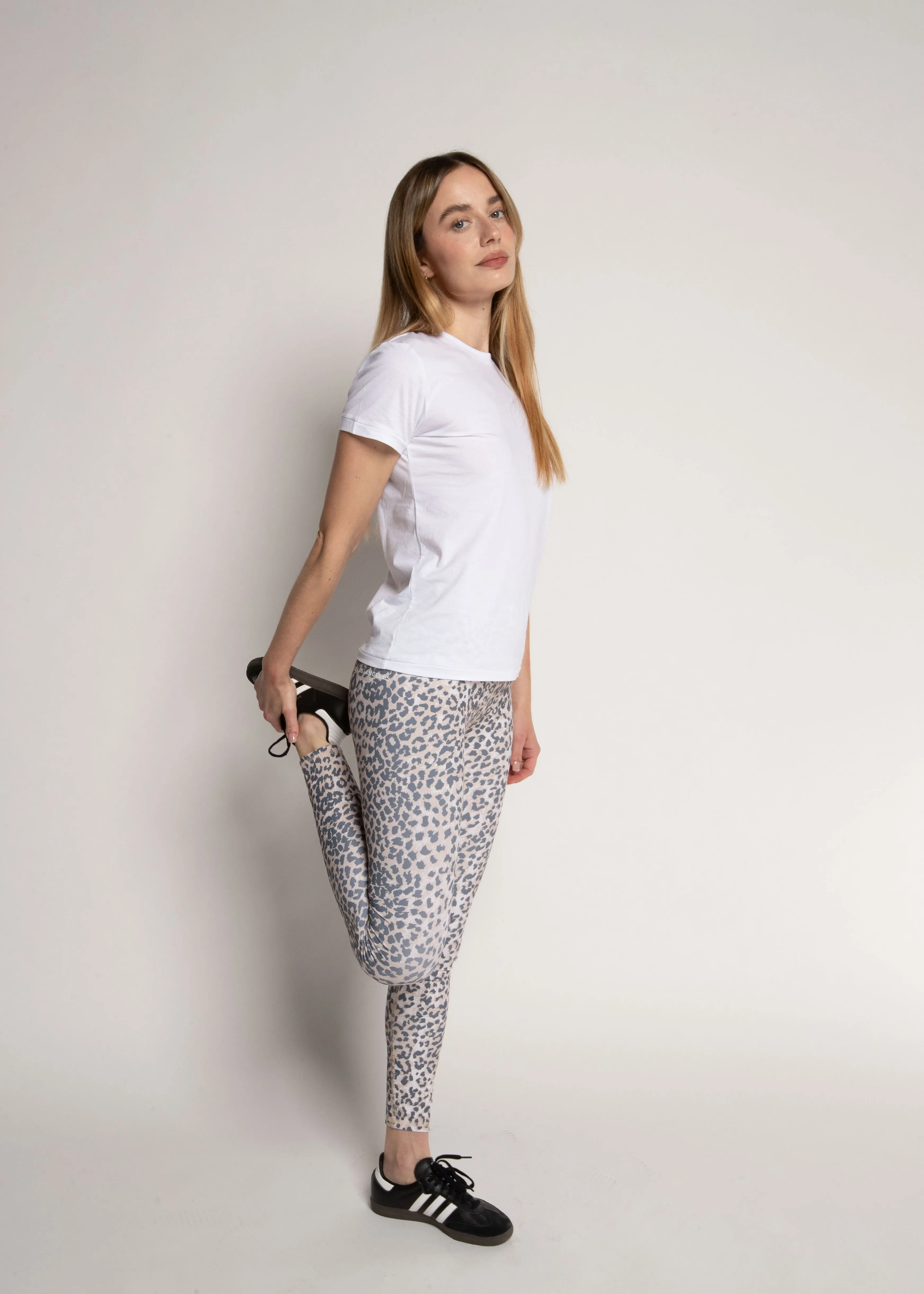 WORKOUT LEGGING - LEOPARD BEIGE