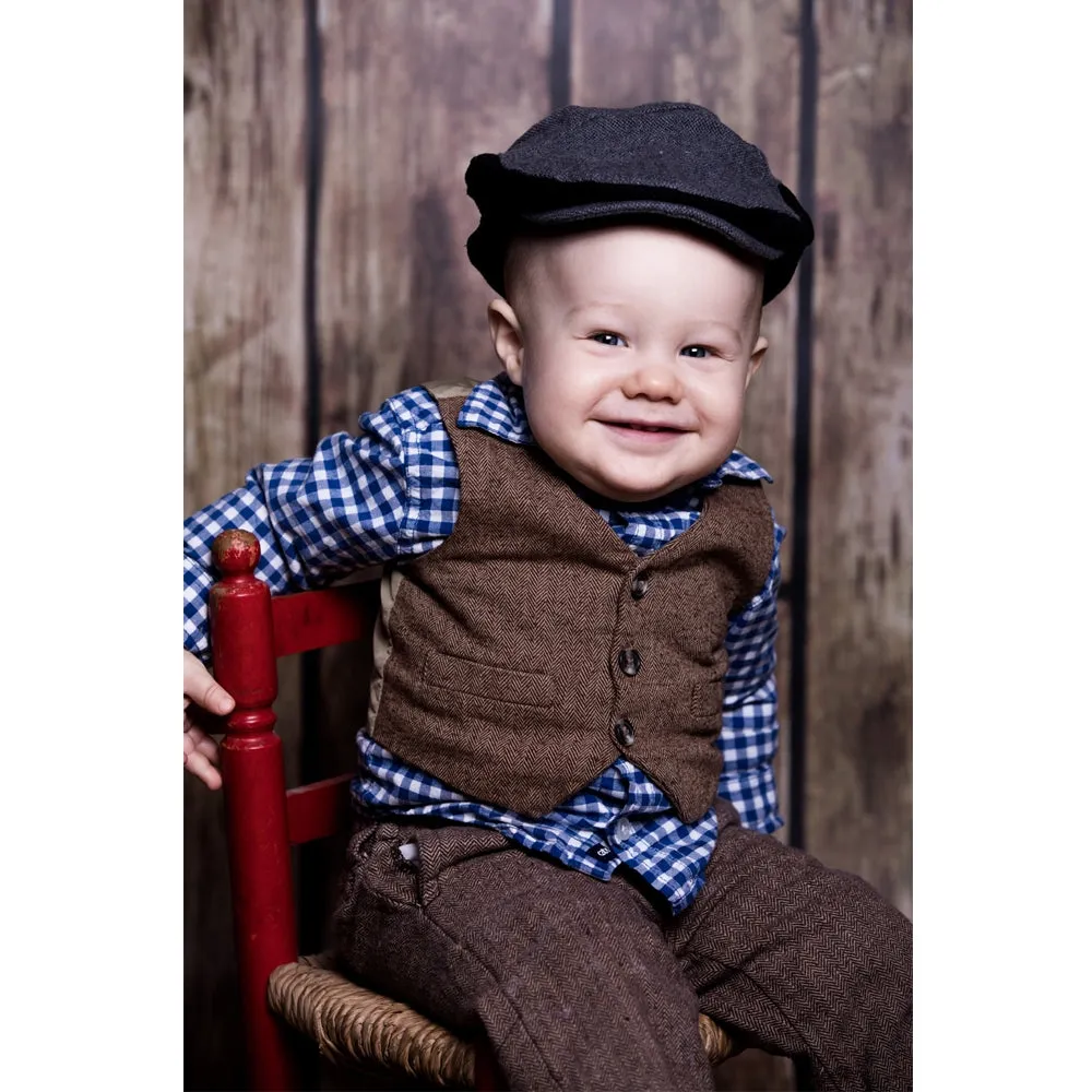 Worn Planks Printed Backdrop